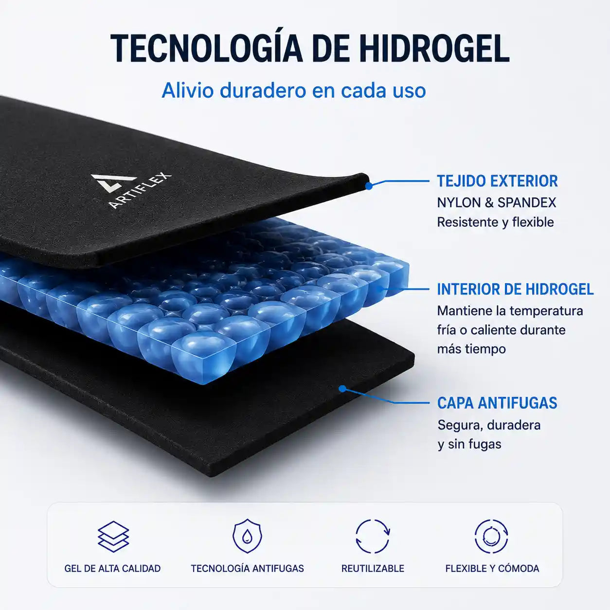 Artiflex™ Manga Terapéutica para Dolor e Inflamación