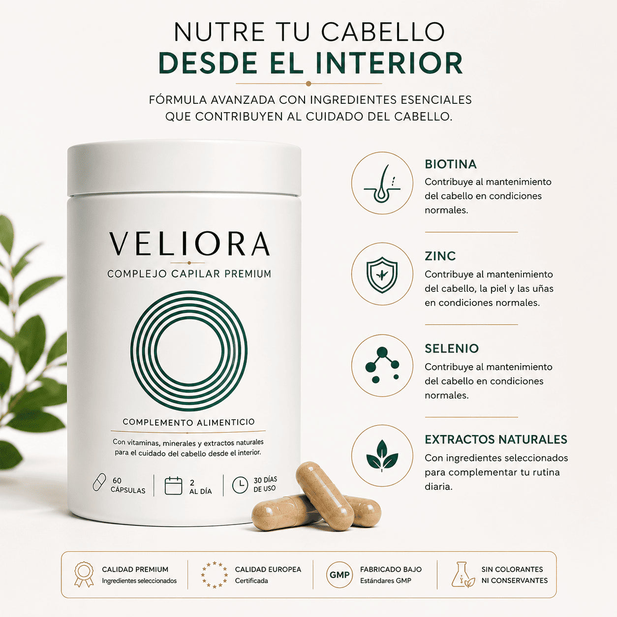 VELIORA® Complejo Capilar Avanzado