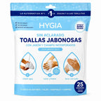 Hygia® Toallas Jabonosas Sin Aclarado
