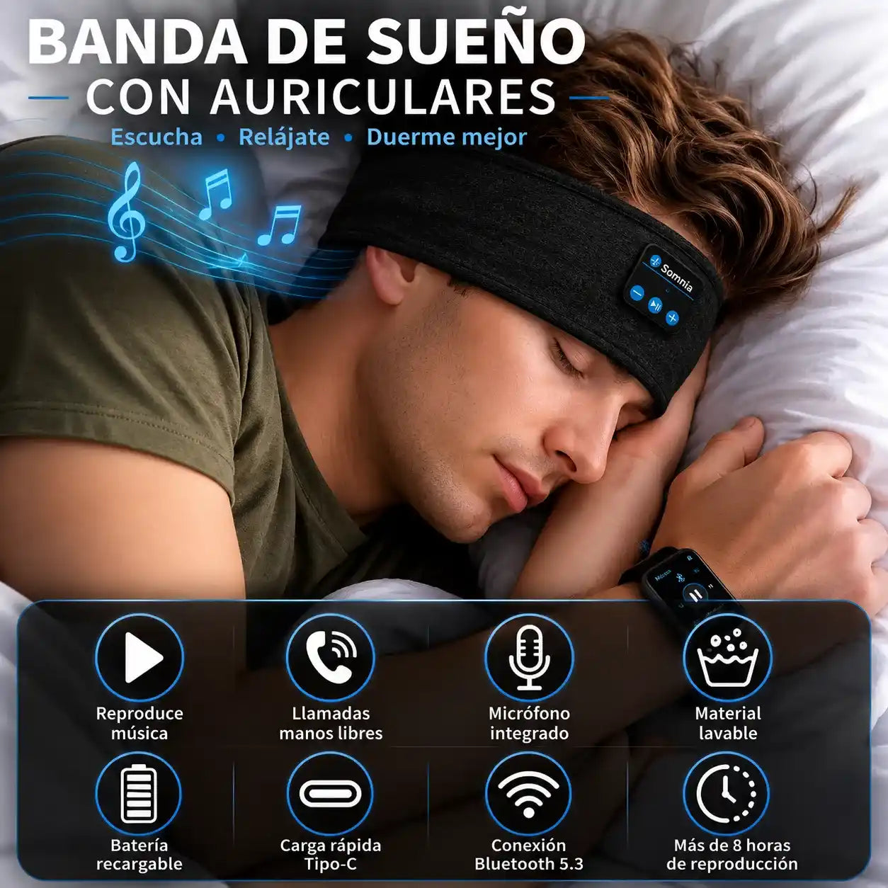 Somnia™ Banda de Sueño